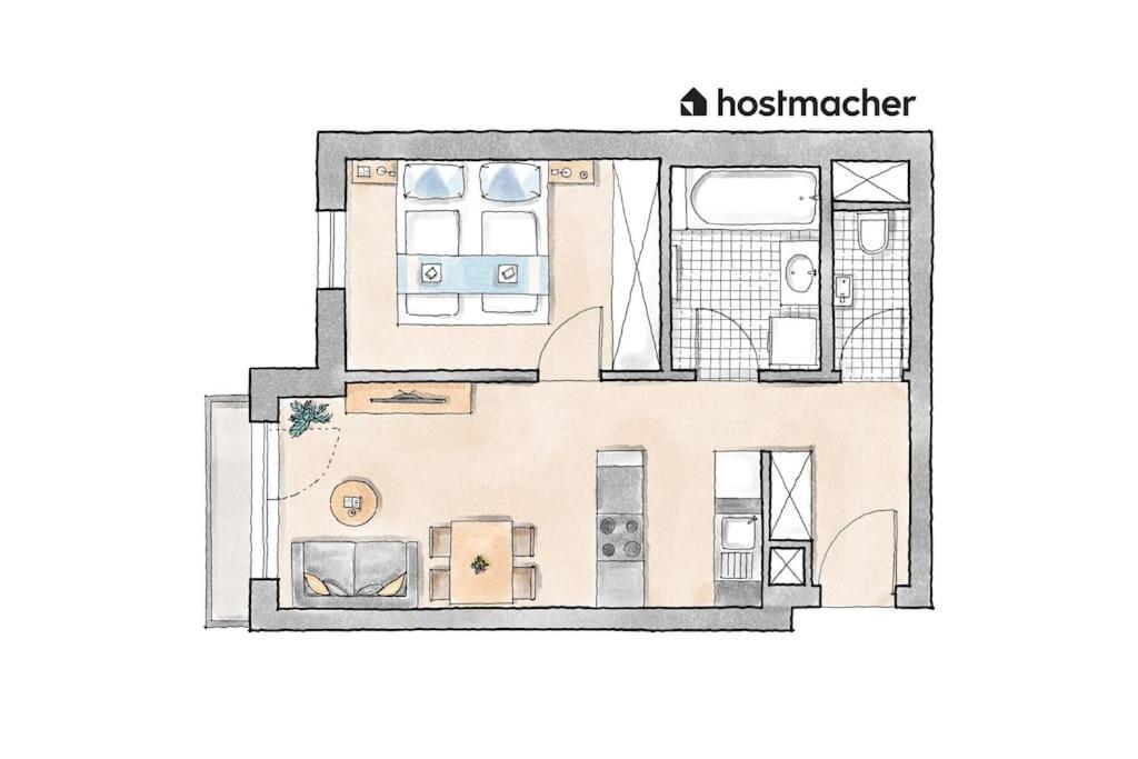 Urban 1Br Retreat, Easy City Link By Hm 비엔나 외부 사진